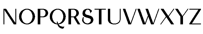 Lunera Font UPPERCASE