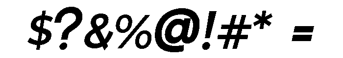 Lunetia Sans Regular Font OTHER CHARS