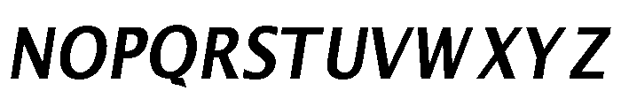 LunetiaSans-Regular Font UPPERCASE