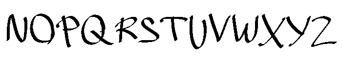 Lunko Font UPPERCASE