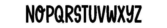 Luno Display Font UPPERCASE