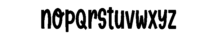 Luno Display Font LOWERCASE