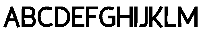Lunorange Font UPPERCASE