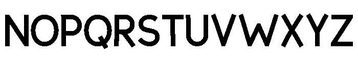 Lunorange Font UPPERCASE