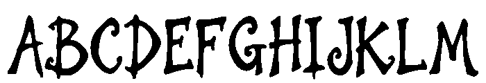 Lunveta Regular Font UPPERCASE