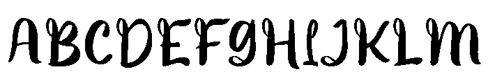 Lunyhop-Light Font UPPERCASE