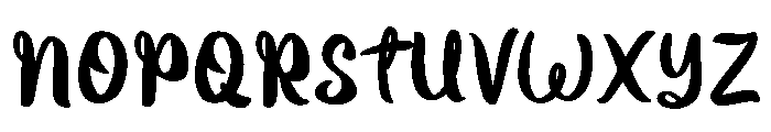 Lunyhop-Regular Font UPPERCASE
