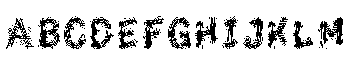 Luperca Regular Font UPPERCASE