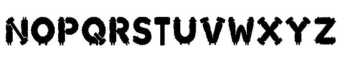 Lupin Regular Font LOWERCASE