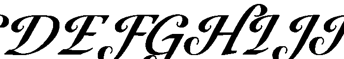 LustaviaScript Font UPPERCASE