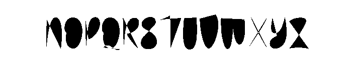 Lutheria Double-Stroke Regular Font UPPERCASE