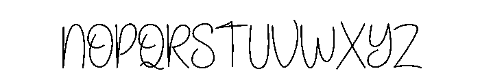 Lutheria Regular Font UPPERCASE
