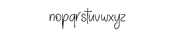 Lutheria Regular Font LOWERCASE