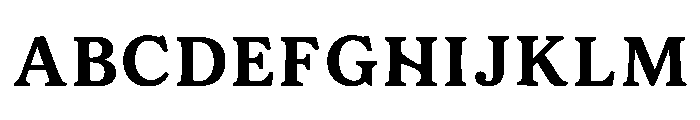 Lutherwood Font UPPERCASE