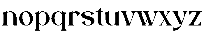Luxafy Wetysh Font LOWERCASE