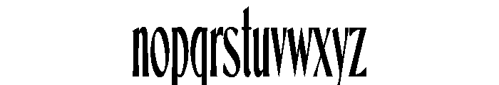Luxe Casablanca Font LOWERCASE