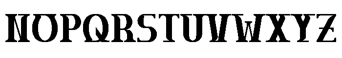 Luxerna Display Font UPPERCASE