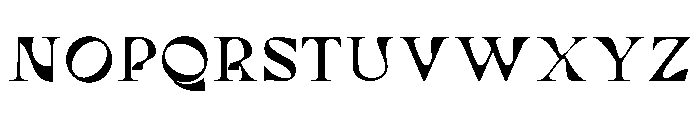 Luxes Font UPPERCASE