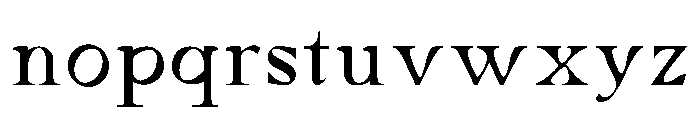 Luxes Font LOWERCASE