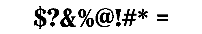 Luxevane Font OTHER CHARS