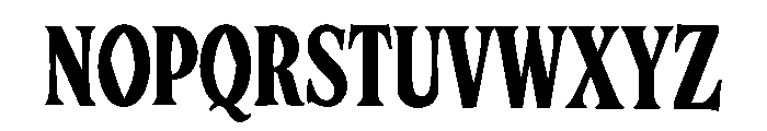 Luxevane Font UPPERCASE