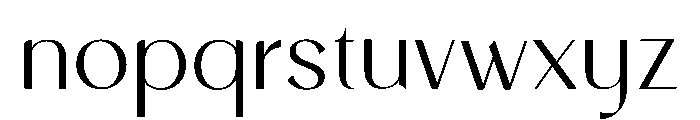 Luxmont Regular Font LOWERCASE