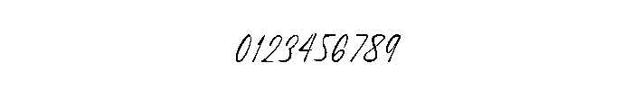 Luxodia Signature Three Font OTHER CHARS