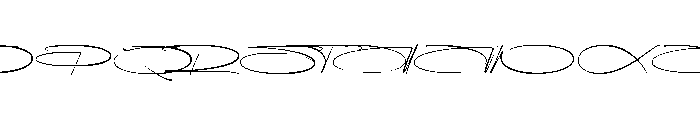 Luxodia Signature Three Font UPPERCASE
