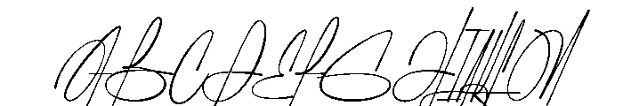Luxodia Signature Two Font UPPERCASE