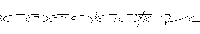 LuxodiaSignatureThree Font UPPERCASE