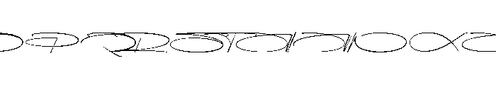 LuxodiaSignatureThree Font UPPERCASE