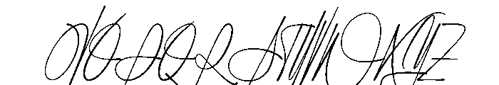 LuxodiaSignatureTwo Font UPPERCASE