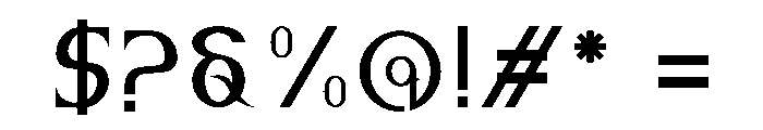 Luxoke Font OTHER CHARS