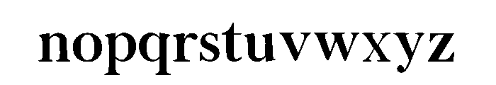 Luxora Serif Font LOWERCASE