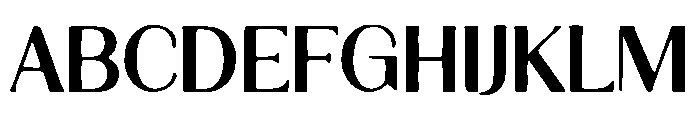 Luxorina Font UPPERCASE