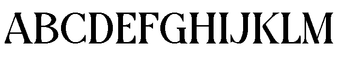 Luxoteg Font UPPERCASE