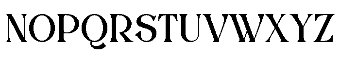 Luxoteg Font UPPERCASE