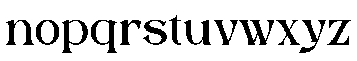 Luxoteg Font LOWERCASE