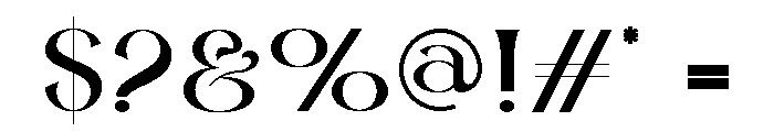 Luxtya Mewoth Font OTHER CHARS
