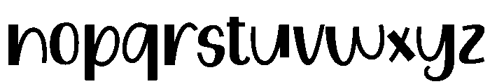 Luxurious Christmas Regular Font LOWERCASE