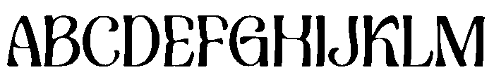 Luxury Boe Font UPPERCASE