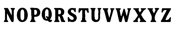 Luxury Cowgirl Regular Font UPPERCASE