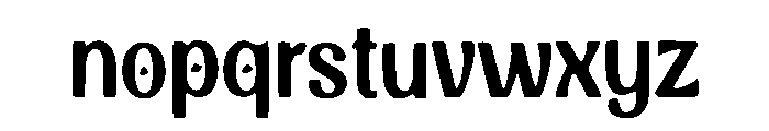 Luxury Hybrid Font LOWERCASE