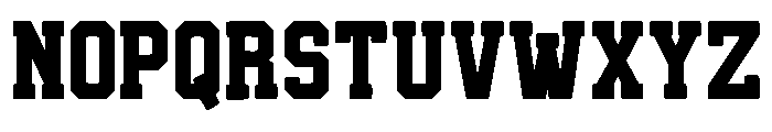 Luxury Jersey Regular Font LOWERCASE