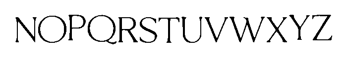 Luxury_Minimal Font LOWERCASE