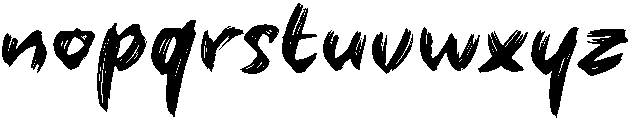 LUCKY RAMEN otf (400) Font LOWERCASE