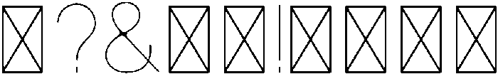 LUNA Light otf (300) Font OTHER CHARS