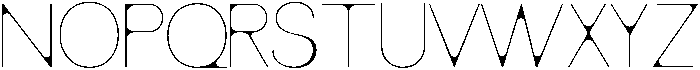 LUNA Light otf (300) Font UPPERCASE