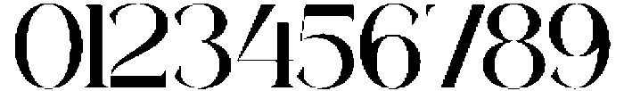LUXORIA-Regular otf (400) Font OTHER CHARS