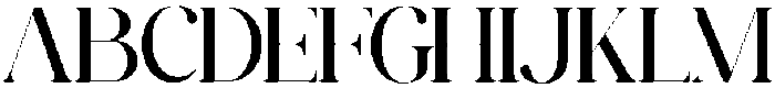 LUXORIA-Regular otf (400) Font UPPERCASE